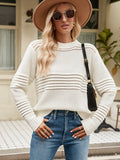 STYLISH WOMEN LONG SLEEVE PULLOVER SWEATER