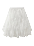 SUMMER MESH FLUFFY SKIRT SHORT SKIRT