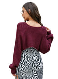 FASHION LOOSE SHORT KNITTED SHAWL