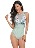 SEXY WOMEN PRINT ONE-PIECE BIKINI
