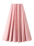 Mid-length Slim Elastic Waist Skirt