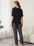 CLASSY SUMMER SHORT-SLEEVED TROUSERS CASUAL SUIT