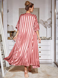 FASHION SLING LONG-SLEEVED NIGHTGOWN SUIT