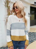 FASHION SHORT LOOSE PULLOVER SWEATER