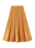 Women Slim Pleated Skirt