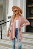 SOLID COLOR LOOSE LONG SLEEVE COAT