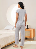 CLASSY SUMMER CASUAL SHORT-SLEEVED TROUSERS SUIT