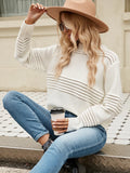 STYLISH WOMEN LONG SLEEVE PULLOVER SWEATER