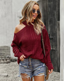 CLASSY LEISURE HOLIDAY STYLE SWEATER TOP