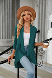 LONG SLEEVE SOLID COLOR LOOSE COAT