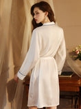 FASHION WOMEN SATIN PAJAMAS NIGHTGOWN