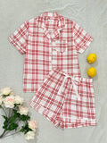 CLASSY SUMMER SHORT SLEEVE SHORTS SUIT