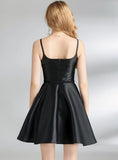 SLIM WAIST SUSPENDER DRESS
