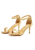 SHALLOW-MOUTHED HIGH-HEELED SANDALS