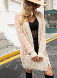 Long Knitted Cardigan Sweater Coat