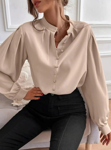 BEIGE BLOUSE BONANZA