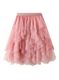 SUMMER MESH FLUFFY SKIRT SHORT SKIRT