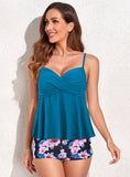 LARGE SIZE PRINTED TWO PIECE BIKINI