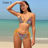 SEXY OPEN-BACK THREE-POINT BIKINI