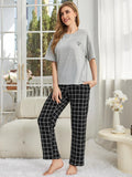 CLASSY SUMMER SHORT-SLEEVED TROUSERS CASUAL SUIT