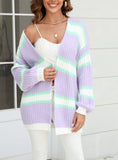 Mosaic Fashion Cardigan Sweater Coat