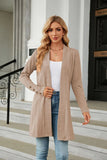 BUTTON LONG SLEEVE LOOSE COAT