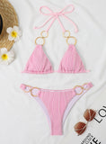 Solid Two Piece Bikini