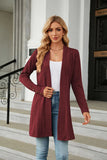 BUTTON LONG SLEEVE LOOSE COAT