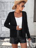 STYLISH THREE-DIMENSIONAL CARDIGAN SWEATER COAT
