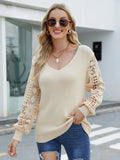 CLASSY PULLOVER LOOSE SOLID COLOR SWEATER