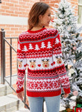FASHION JACQUARD PULLOVER CHRISTMAS SWEATER