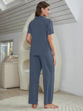 FASHION THREE-PIECE SUIT SHORT-SLEEVED PAJAMAS CLOTHES