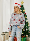 GLAMOROUS CHRISTMAS KNITWEAR PULLOVER SWEATER