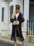 Long Tassel Sweater Coat