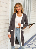 Long Plus Size Sweater Cardigan Coat