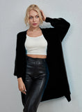 FASHION SOLID COLOR MEDIUM AND LARGE CARDIGAN SWEATER
