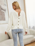 FASHION WEAR ON BOTH SIDES LOOSE SOLID COLOR SWEATER