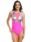 SEXY WOMEN PRINT ONE-PIECE BIKINI