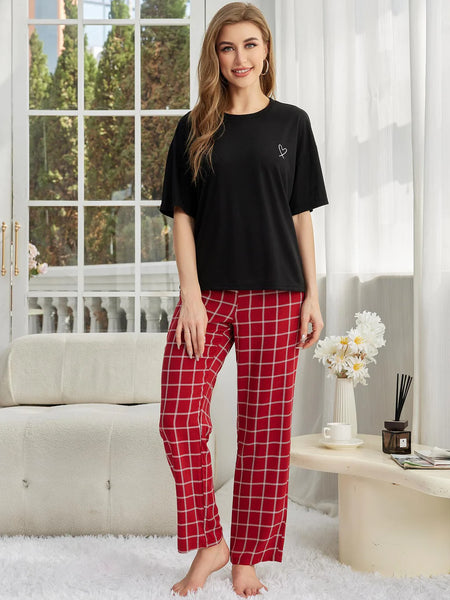 CLASSY SUMMER SHORT-SLEEVED TROUSERS CASUAL SUIT