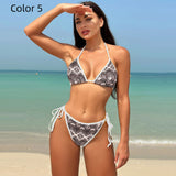 SEXY OPEN-BACK THREE-POINT BIKINI