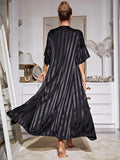 FASHION SLING LONG-SLEEVED NIGHTGOWN SUIT