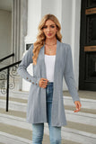 BUTTON LONG SLEEVE LOOSE COAT