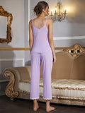 FASHION SUMMER SEXY SLING TWO PIECE SUIT