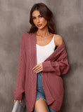 Cardigan Irregular Sweater Coat