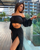 Sexy Mesh Bikini Beach Cover-up Women