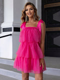 Fanciful Charm Layered Mini Dress
