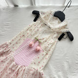 Tiered Ruffles Pink Short Mini Summer Dress