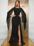 Black Feline Mystique Evening Dress