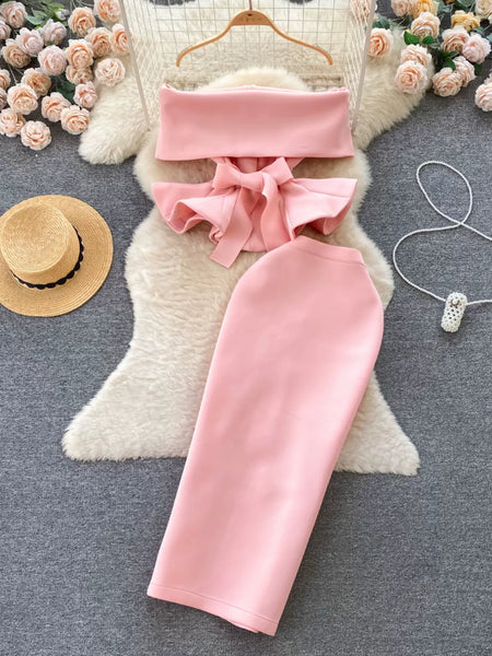 Delightful Rose Ribbon Dress