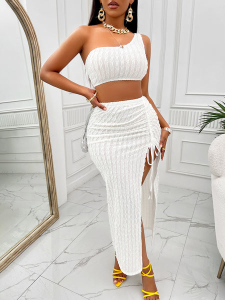 Bodycon Cod Set 2024 Bold Red Two-Piece Bodycon Set – Ncocon